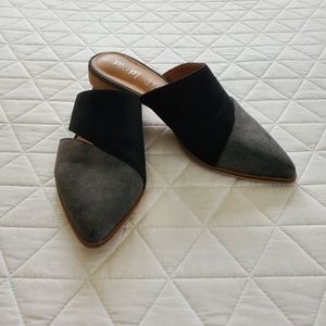 Mi.iM Black & Gray Mules